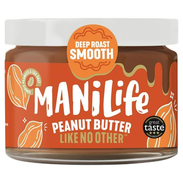 Manilife Deep Roast Smooth Peanut Butter 275g - gallery image 1