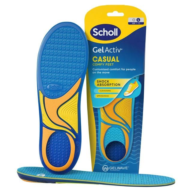Scholl Gel Activ Casual Insoles Large - gallery image 1
