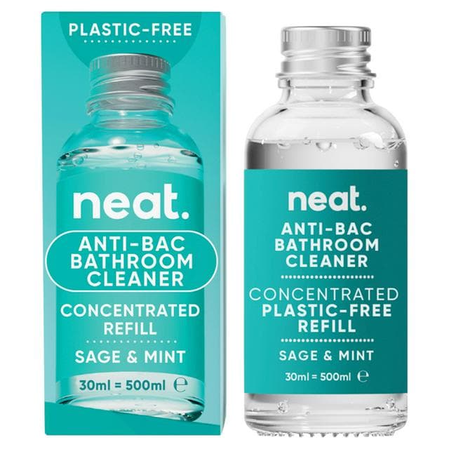 Neat. Anti Bac Bathroom Cleaner Concentrated Refill Sage & Mint 30ml - gallery image 1