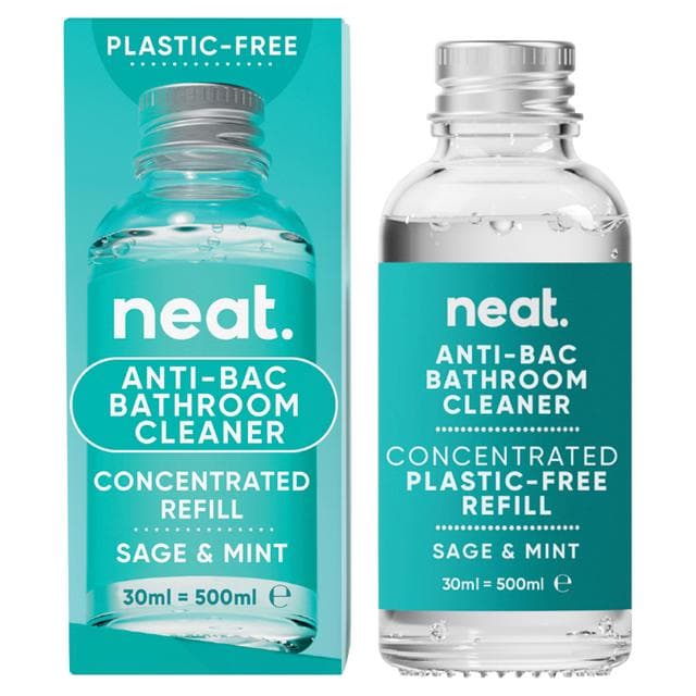 Neat. Anti Bac Bathroom Cleaner Concentrated Refill Sage & Mint 30ml - gallery image 2