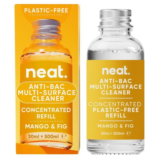 Neat. Anti Bac Multi Surface Cleaner Concentrated Refill Mango & Fig 30ml - gallery image 1