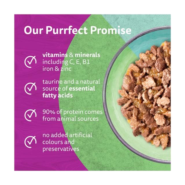 Whiskas 1+ Duo Mixed Medley Adult Wet Cat Food Pouches in Jelly 12 x 85g - gallery image 2