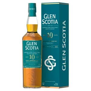 Glen Scotia Aged 10 Years Campbeltown Single Malt Scotch Whisky 70cl