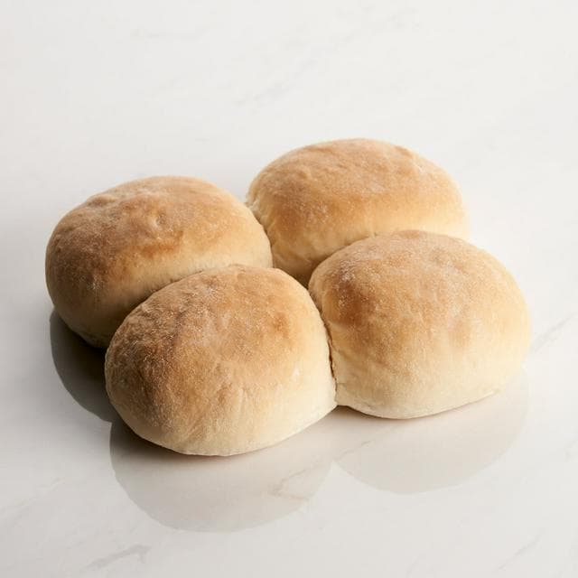 Sainsbury's Large Soft White Rolls x4 - gallery image 1