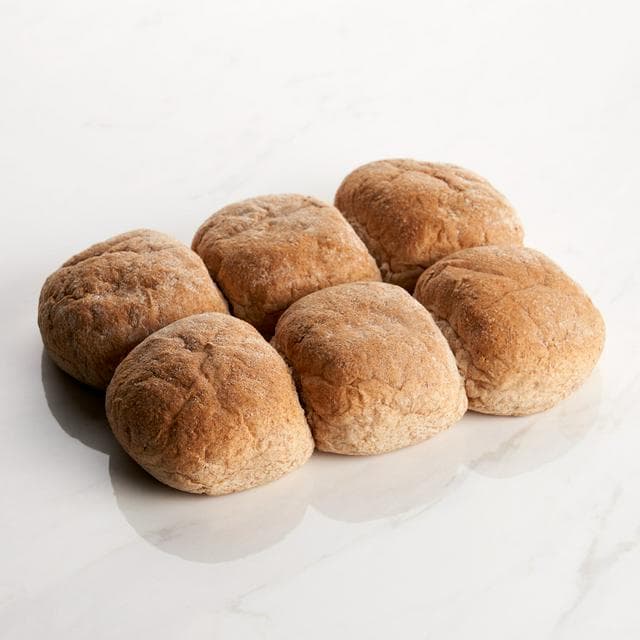 Sainsbury's Soft Wholemeal Rolls x6 - gallery image 1