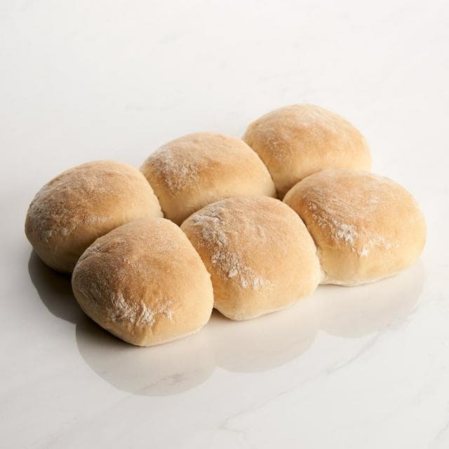 Sainsbury's Large Soft White Rolls x6 - gallery image 1