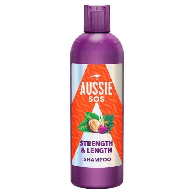 Aussie Sos Strength & Length Shampoo For Long Weak Brittle Hair 300ml - gallery image 1