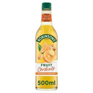 Robinsons Ginger & Orange Fruit Cordial 500ml