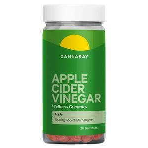 Cannaray Apple Cider Vinegar Wellness Gummies Apple x30