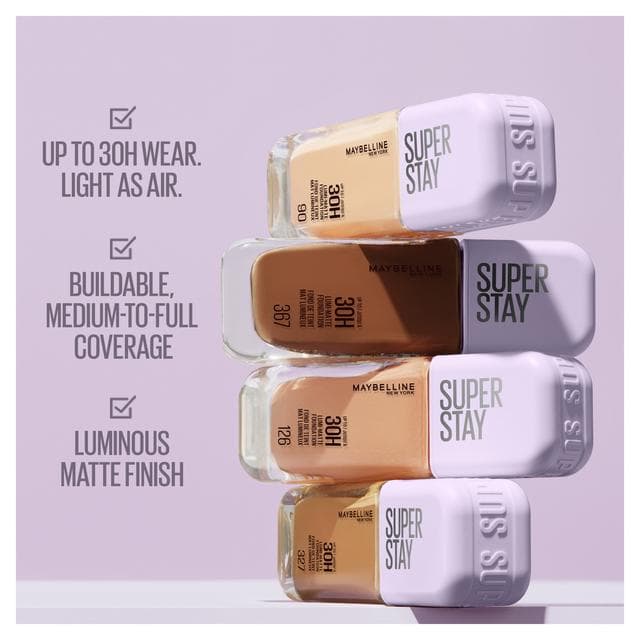 Maybelline Super Stay Up To 30H Lumi Matte Foundation 108 - gallery image 4