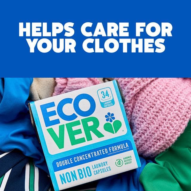Ecover Bio Laundry Capsules 34x17g - gallery image 3