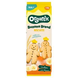 Organix Banana Bread Biscuits 12+ Months 135g