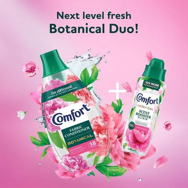 Comfort Botanical Scent Booster Elixir First Blooms 460ml - gallery image 3