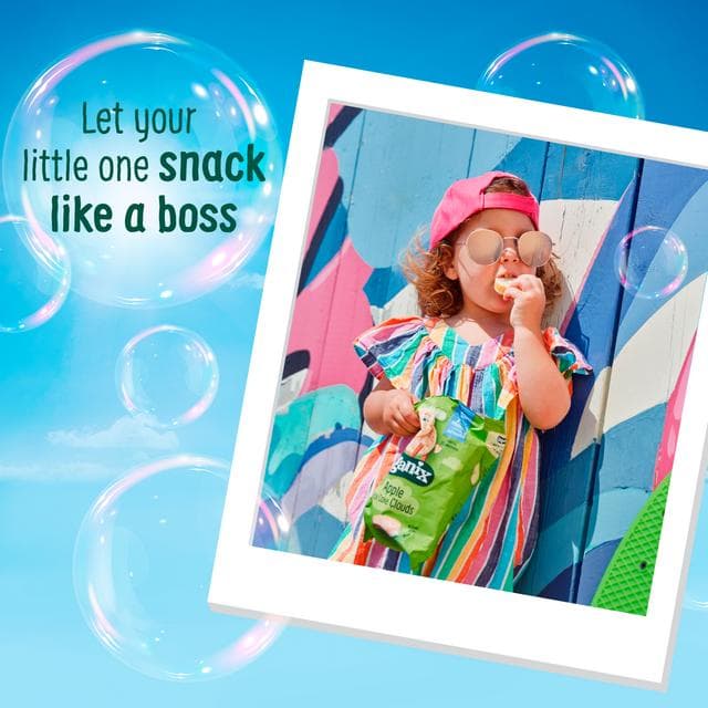 Organix 4 x 18g 7+ Months Summer Fruits Rice Cake Clouds - gallery image 3