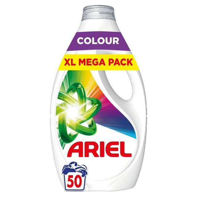 Ariel Colour Laundry Washing Liquid Detergent 50 Washes - gallery image 1