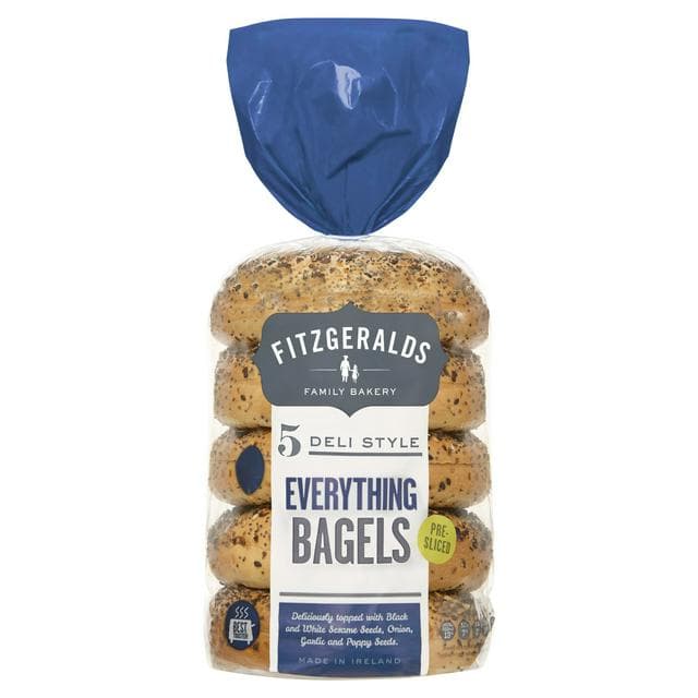 Fitzgeralds Everything Bagels x5 - gallery image 1