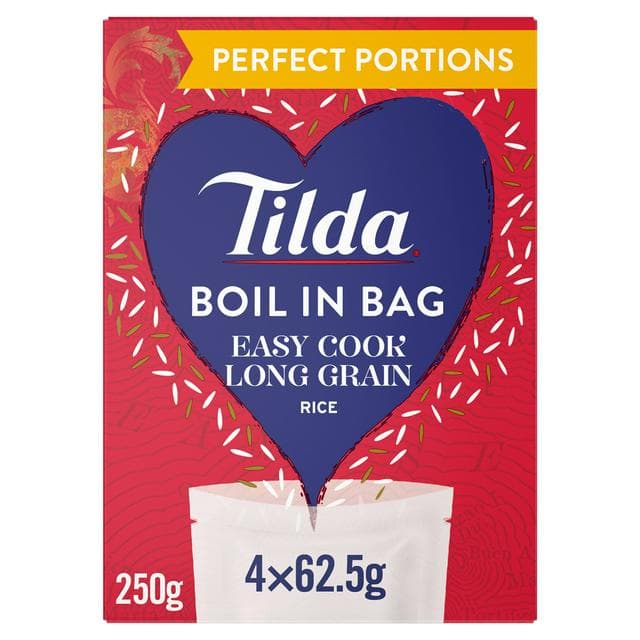 Tilda Boil in Bag Easy Cook Long Grain Rice 250g - gallery image 1