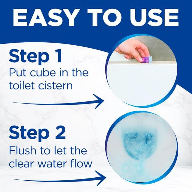 Bloo In Cistern Toilet Blocks Flowers 2x50g - gallery image 5