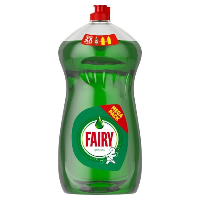 Fairy Original Washing Up Liquid Green with Lift Action 1450ml - gallery image 1