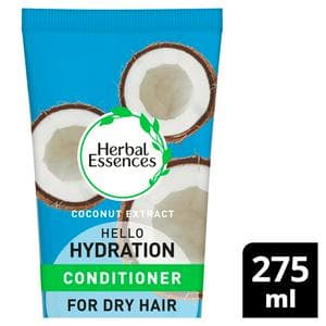 Herbal Essences Hello Hydration Conditioner Moisturises Dry Damaged Hair 275ml