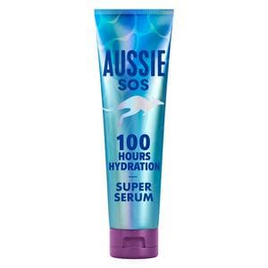 Aussie Sos Super Serum Leave In Treatment For Dry Hair 100 Hours Of Hydration 160ml