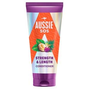 Aussie Sos Strength & Length Conditioner For Long Weak Brittle Hair 200ml