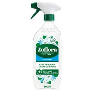 Zoflora Multipurpose Disinfectant Cleaner Linen Fresh 800ml