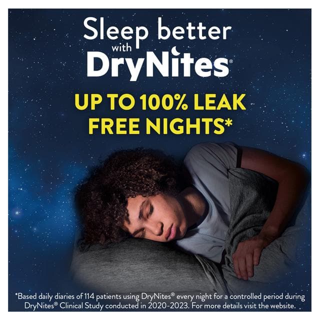 Huggies DryNites Boy Pyjama Pants For Bedwetting 13+, 48-60kgs x9 - gallery image 2