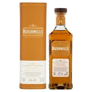 Bushmills 15 Year Old Single Malt Irish Whiskey 70cl
