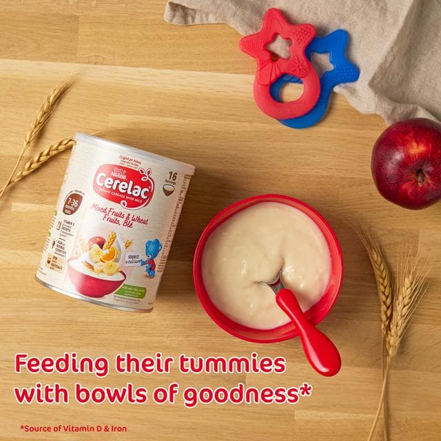 Cerelac Infant Baby Cereals with Milk Mixed Fruits & Wheat 7+ Months 1kg - gallery image 4