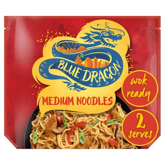 Blue Dragon Medium Wok Ready Noodles 300g - gallery image 1