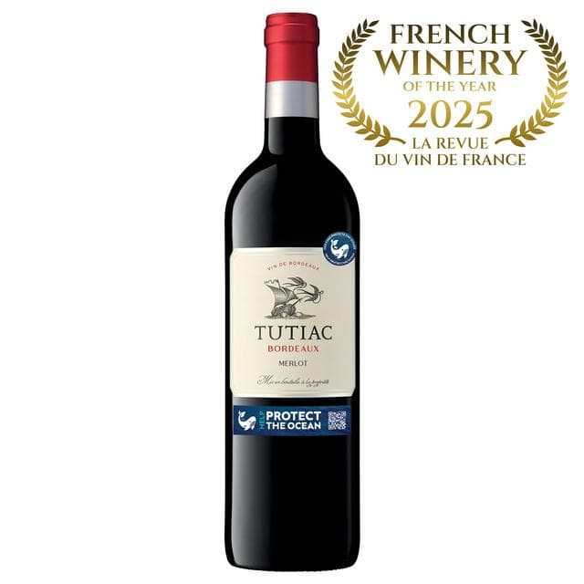 Tutiac Bordeaux Merlot Red Wine Help Protect the Ocean - gallery image 1