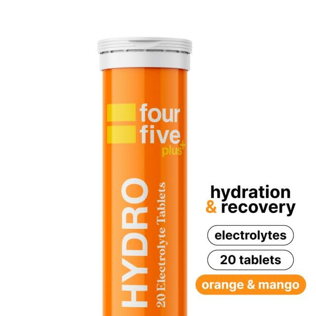 Fourfive Plus+ Orange & Mango Flavour Hydro Electrolyte Tablets x20 - gallery image 1