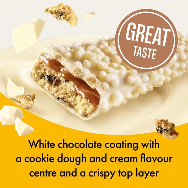 Fulfil White Chocolate Cookies & Cream Flavour Vitamin Protein Bar 55g - gallery image 3