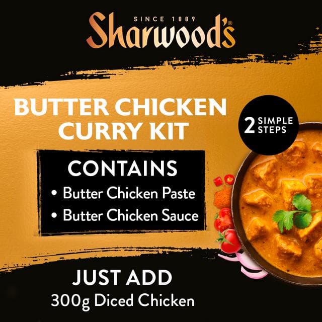 Sharwood's Butter Chicken Indian Curry Sauce Kit 280g - gallery image 2
