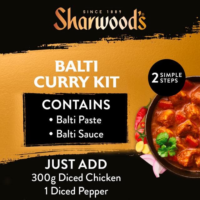Sharwood's Balti Indian Curry Sauce Kit 280g - gallery image 2