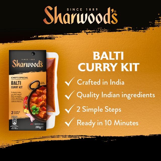 Sharwood's Balti Indian Curry Sauce Kit 280g - gallery image 3