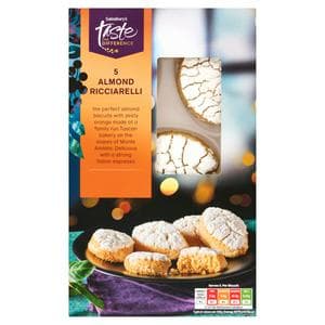 Sainsbury's 5 x Almond Ricciarelli, Taste the Difference 115g