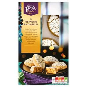 Sainsbury's 5 x Pistachio Ricciarelli, Taste the Difference 115g