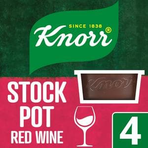 Knorr Stock Pots Red Wine 4x26g