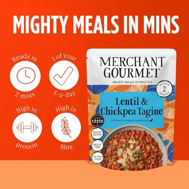 Merchant Gourmet Lentil & Chickpea Tagine 280g - gallery image 3