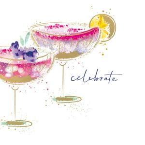 Camden Graphics Cocktail Glasses Celebrate Birthday Congratulation Camden Signature Design Greeting Card