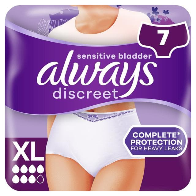 Always Discreet Incontinence Pants Plus XL - gallery image 1