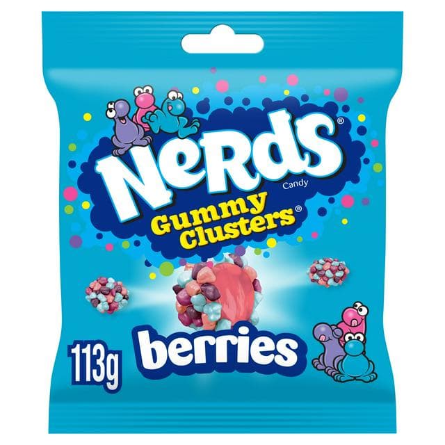 Nerds 113g Candy Sweets Gummy Clusters Berries - gallery image 1