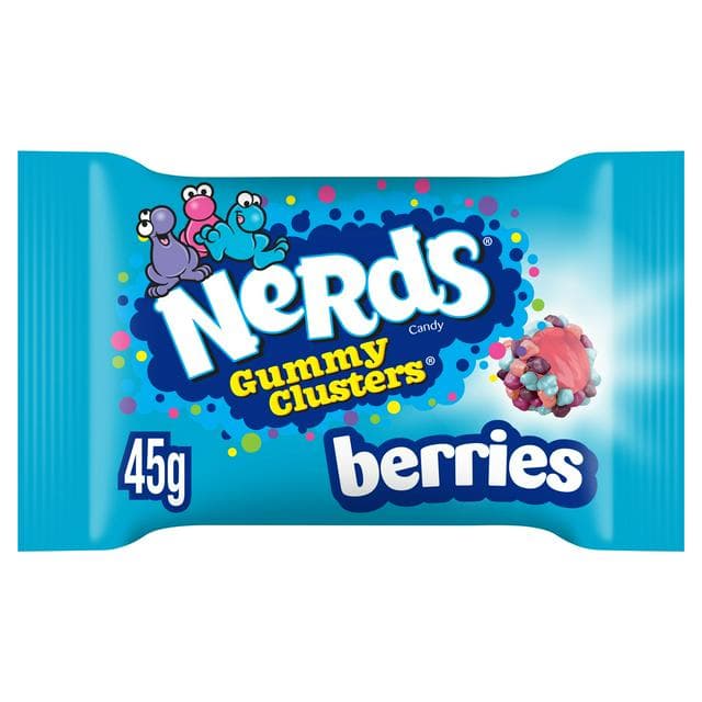 Nerds 45g Candy Sweets Gummy Clusters Berries - gallery image 1