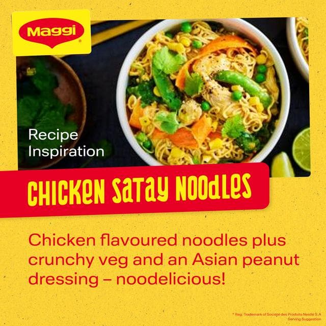 Maggi Chicken Flavour Instant Noodles 5x74g - gallery image 4
