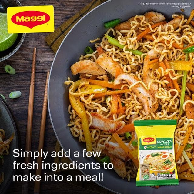 Maggi Chicken Flavour Instant Noodles 5x74g - gallery image 5