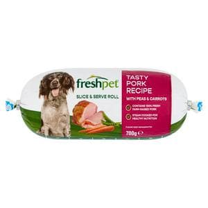Freshpet Tasty Pork Recipe with Peas & Carrots 700g