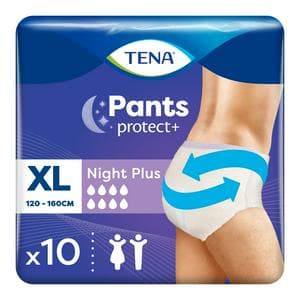 TENA Incontinence Pants Protect + Plus Night XL Pack x10