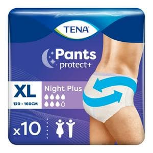 TENA Incontinence Pants Protect + Plus Night XL Pack x10